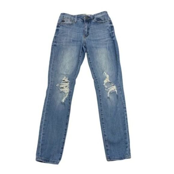 KanCan Distressed Skinny Jeans - Picture 1 of 11